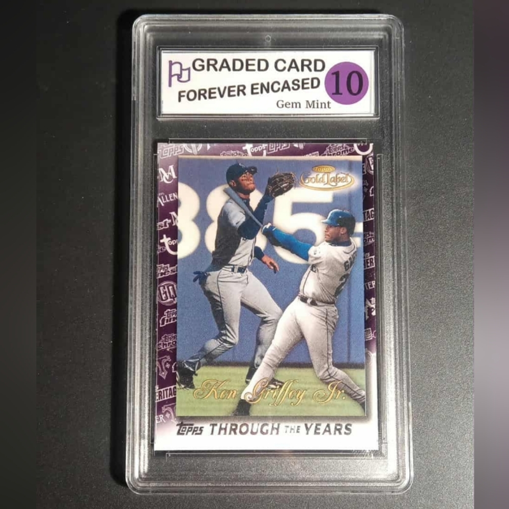 2021 Topps Gold Label Through the Years #TTY-7 KEN GRIFFEY JR. Seattle Mariners
